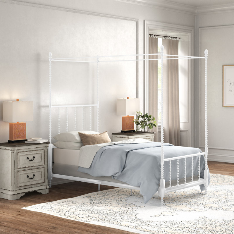 Kelly Clarkson Home Baker Metal Canopy Bed & Reviews Wayfair.ca